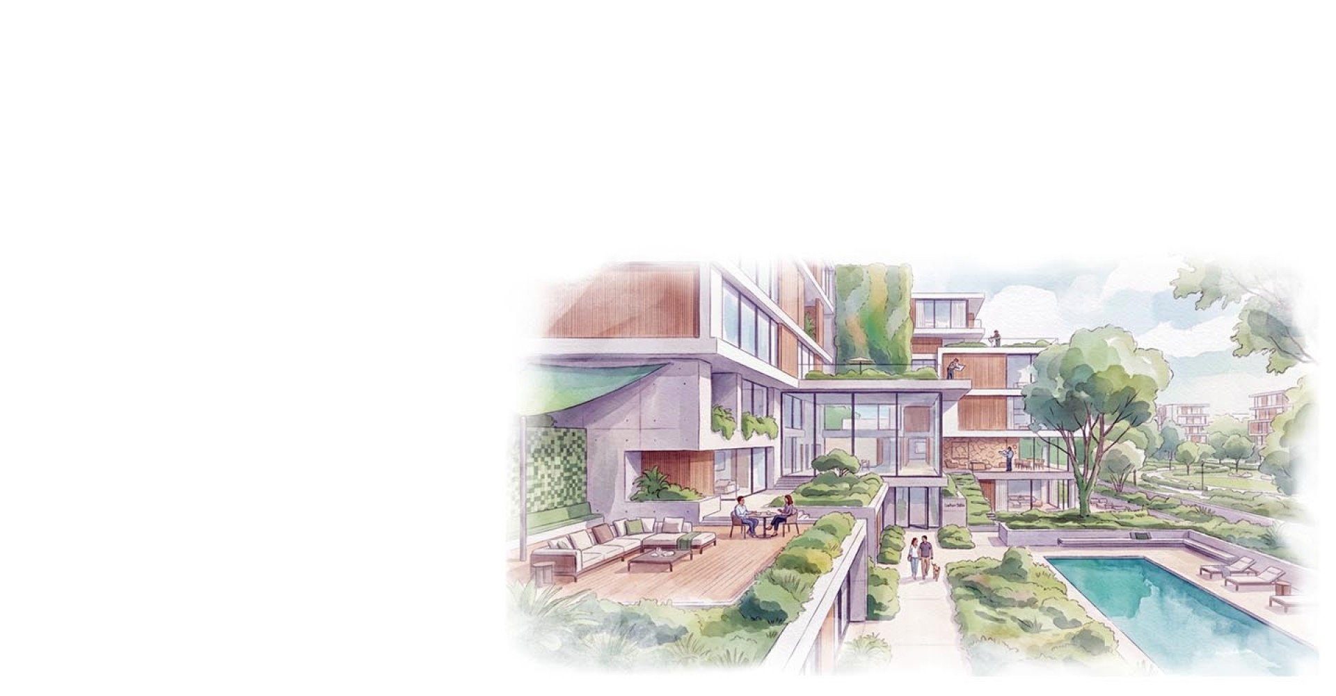 <h1>&nbsp;Arquitectura en armonía con su entorno&nbsp;</h1>