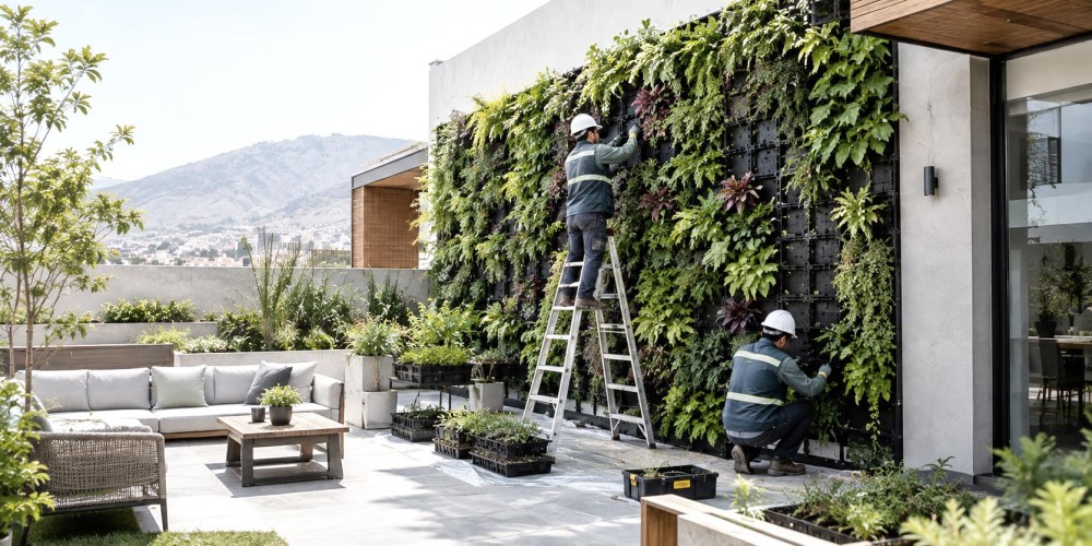 Techados Verdes y Jardines Verticales